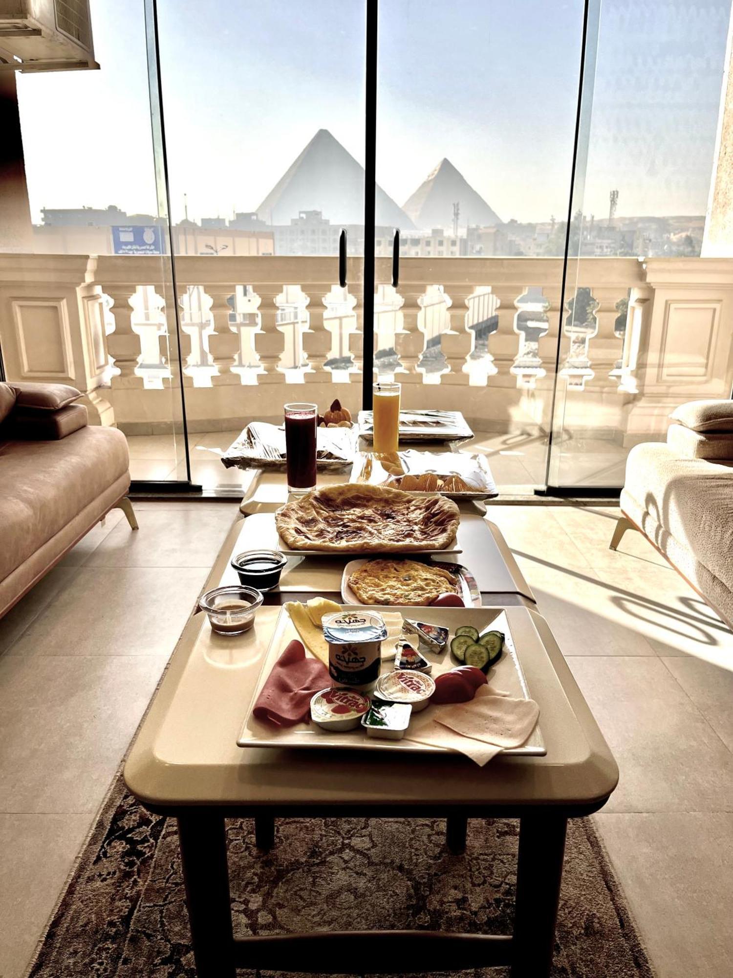 Pyramids Charm Hotel Al Kawm al Akhdar Eksteriør bilde