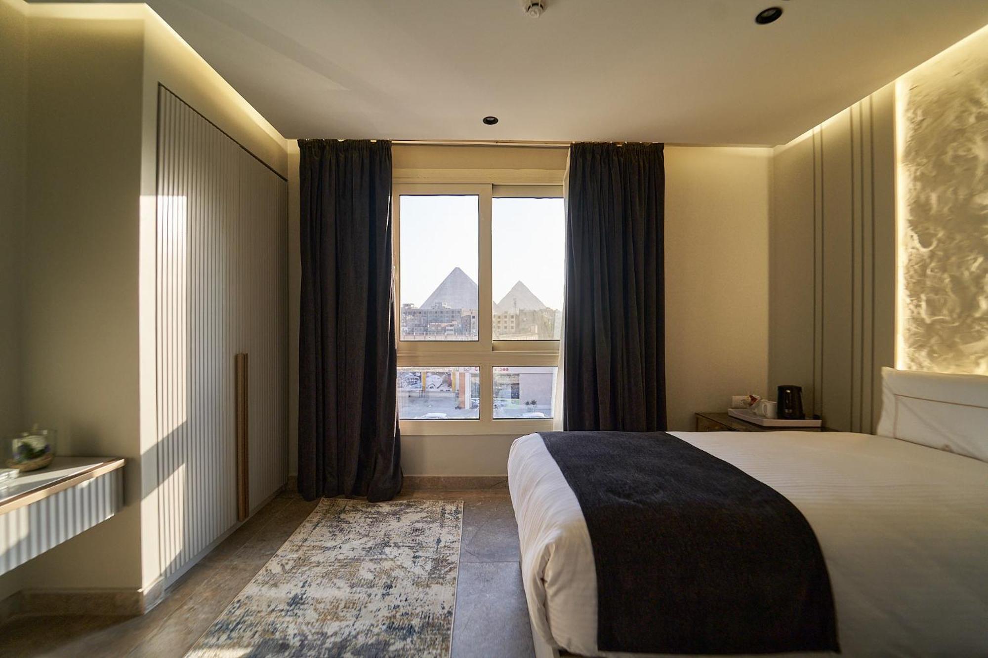 Pyramids Charm Hotel Al Kawm al Akhdar Eksteriør bilde
