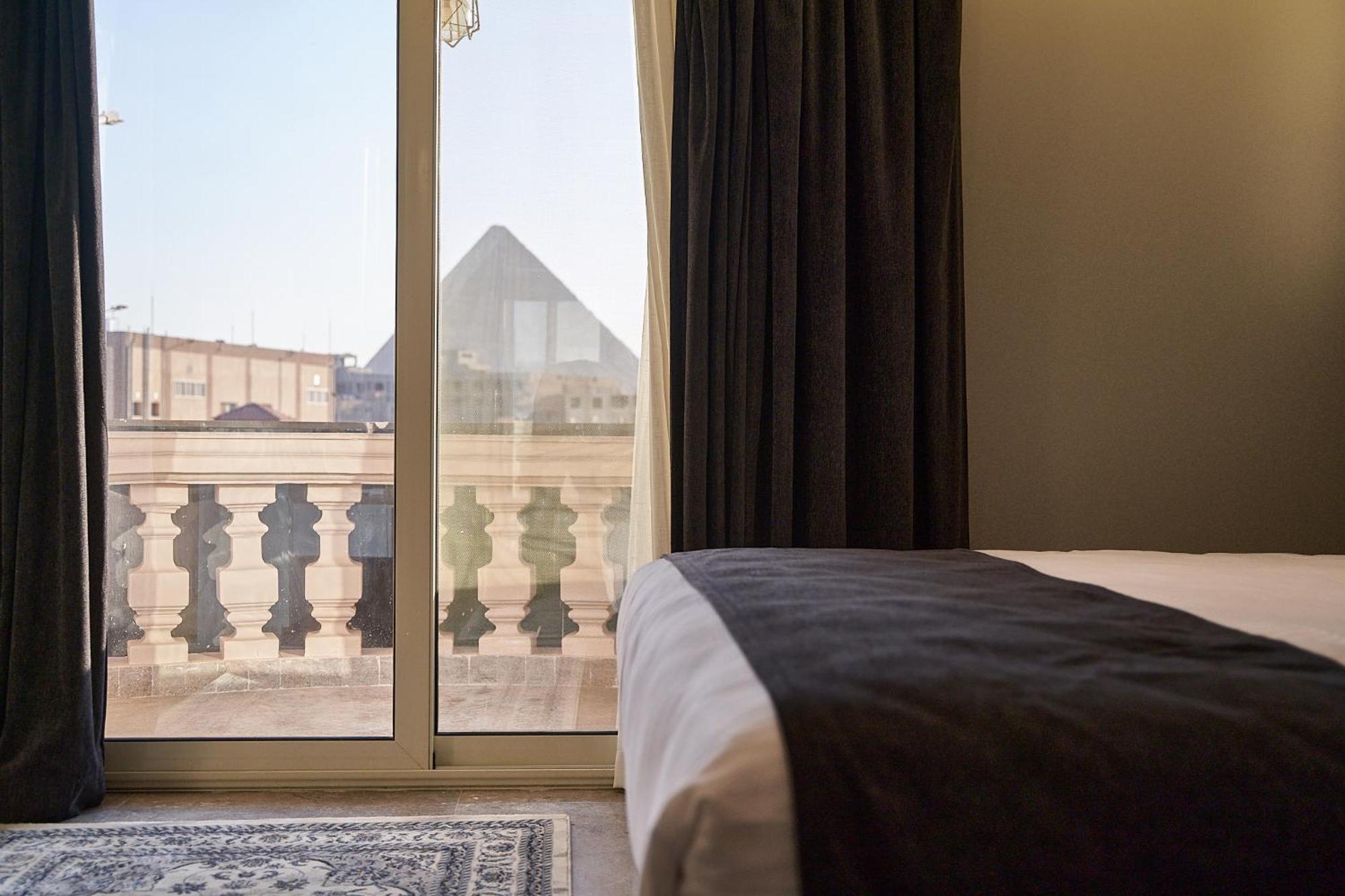 Pyramids Charm Hotel Al Kawm al Akhdar Eksteriør bilde