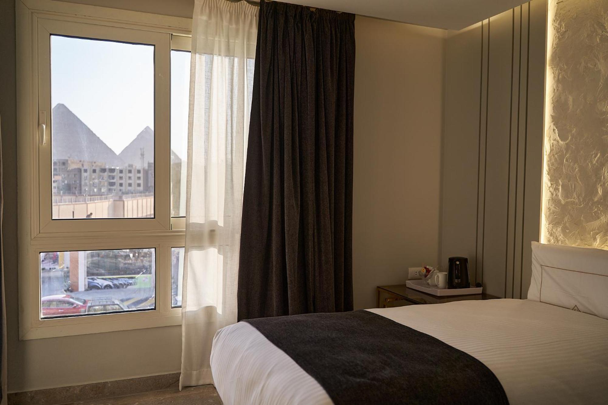 Pyramids Charm Hotel Al Kawm al Akhdar Eksteriør bilde