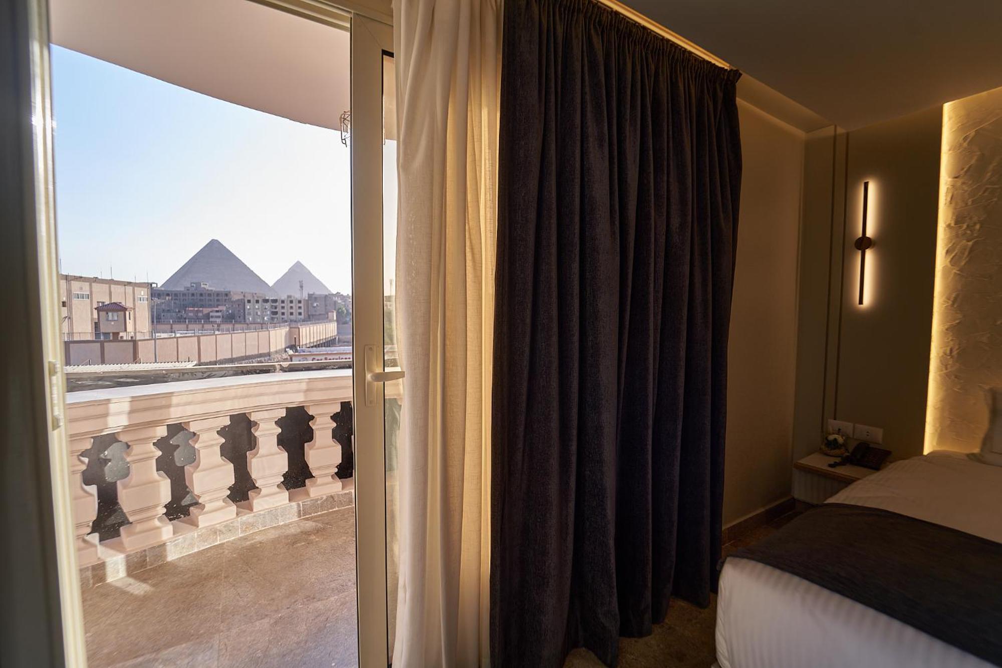 Pyramids Charm Hotel Al Kawm al Akhdar Eksteriør bilde