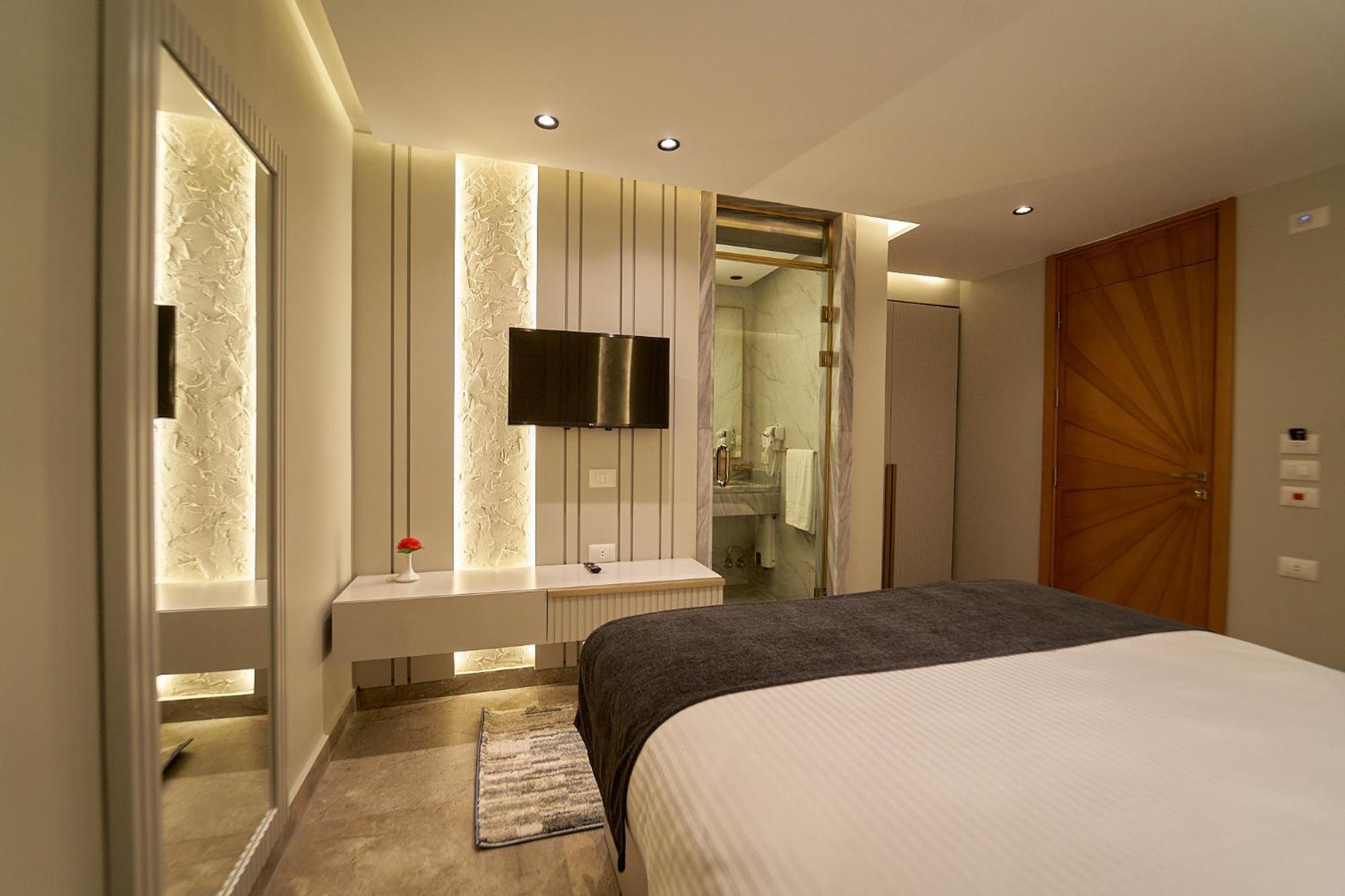 Pyramids Charm Hotel Al Kawm al Akhdar Eksteriør bilde