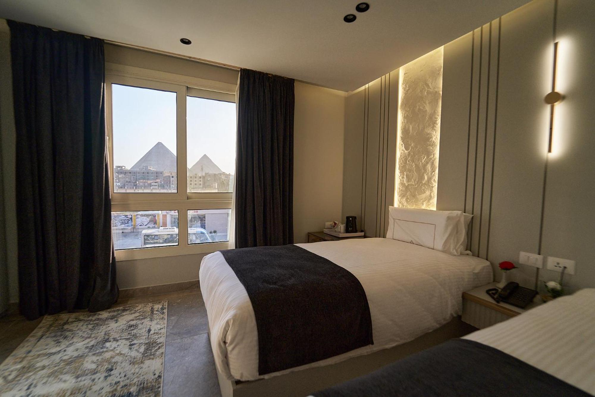Pyramids Charm Hotel Al Kawm al Akhdar Eksteriør bilde