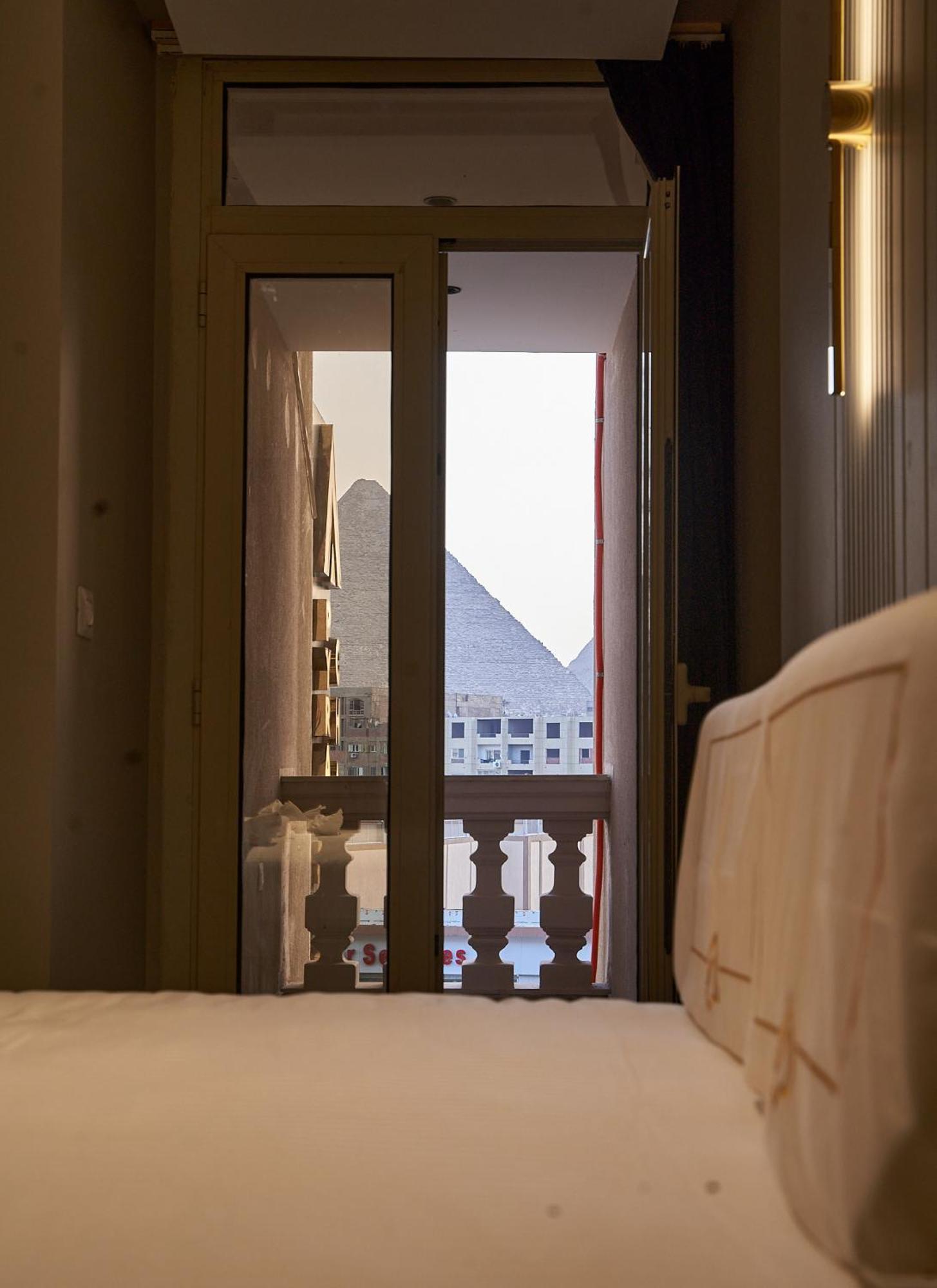 Pyramids Charm Hotel Al Kawm al Akhdar Eksteriør bilde
