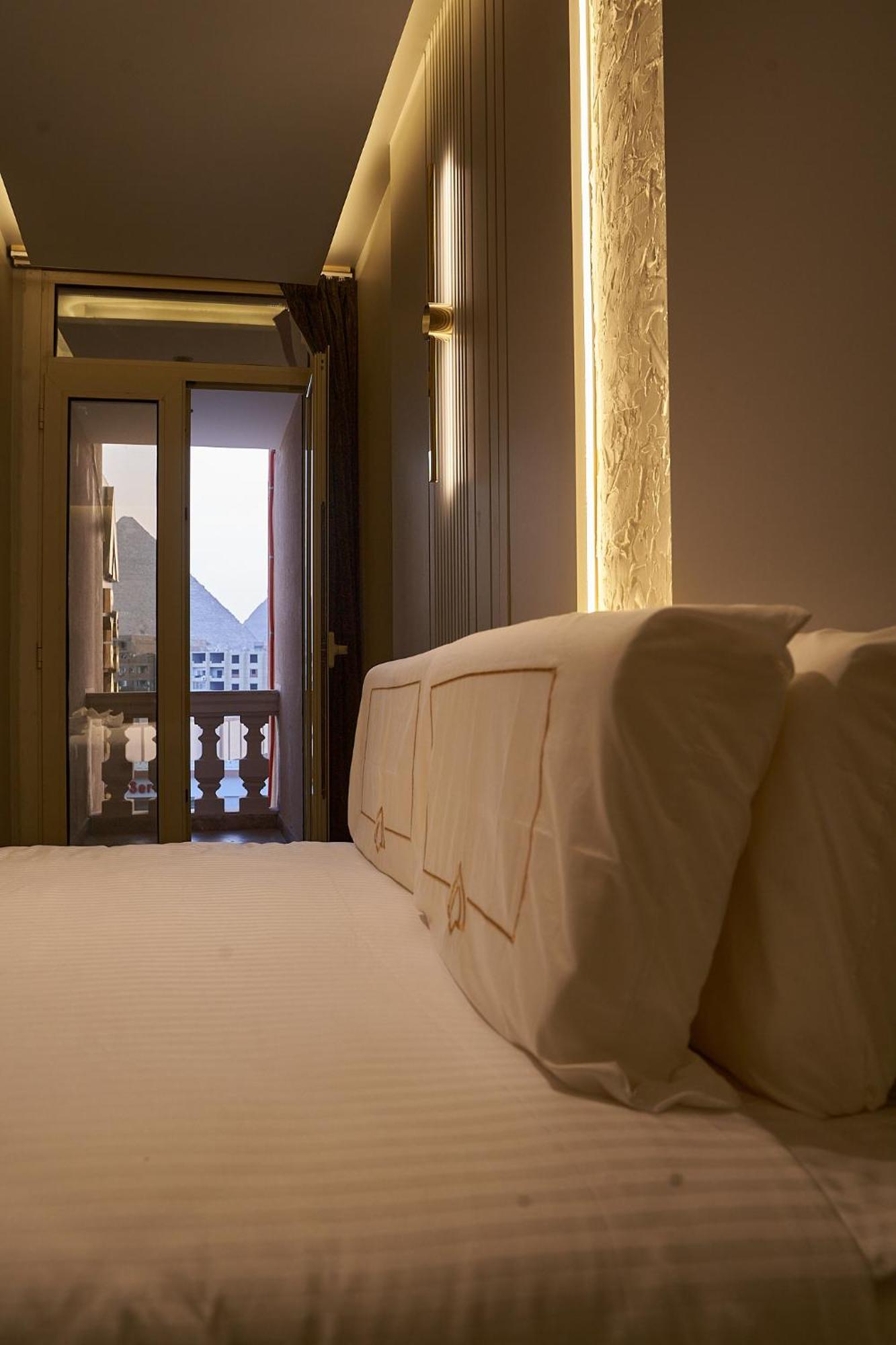 Pyramids Charm Hotel Al Kawm al Akhdar Eksteriør bilde